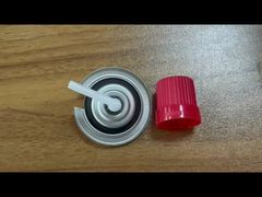 Butane gas valve and red cap Adaptable diameter 6.35mm