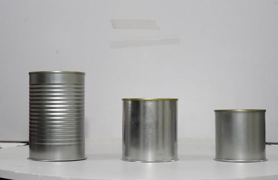 Custom Tinplate Food Cans 0.21-0.35mm Thickness for Snacks