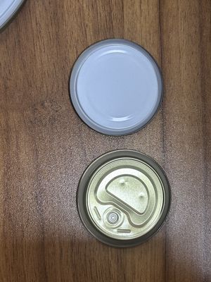 202 52.3 Tin Easy Open End Can Lid with White Color for Food Packaging