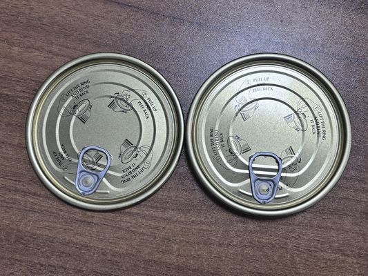 Tin 401# Easy Open End Eoe for Tomato Sauce Cans Cover Metal Can Cap