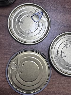 Tin 401# Easy Open End Eoe for Tomato Sauce Cans Cover Metal Can Cap